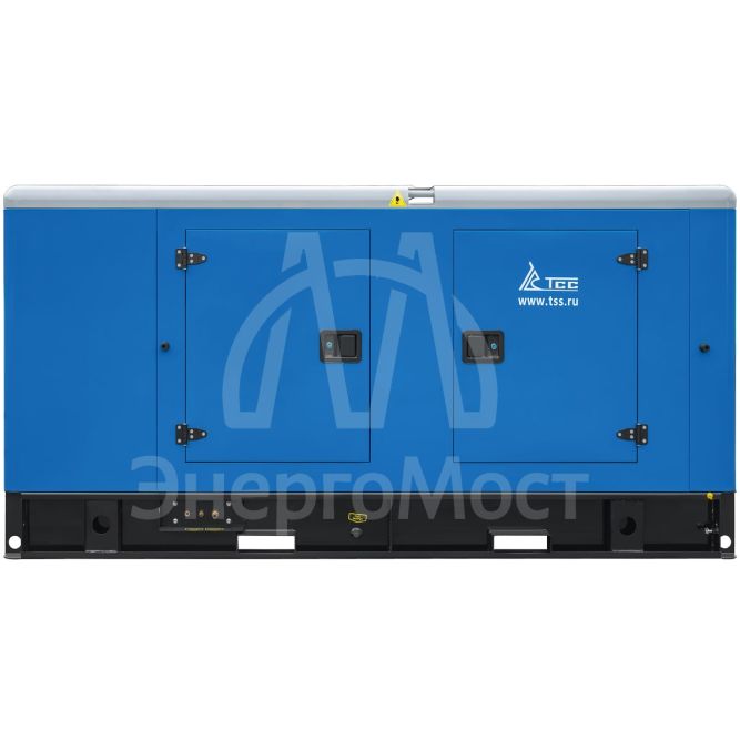 Дизельный генератор ТСС АД-64C-Т400-1РКМ9 в шумозащитном кожухе