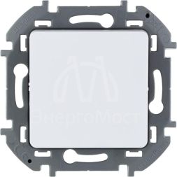 Переключатель 1-кл Inspiria 250В 10AX бел. Leg 673650