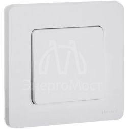 Переключатель 1-кл Inspiria 250В 10AX бел. Leg 673650