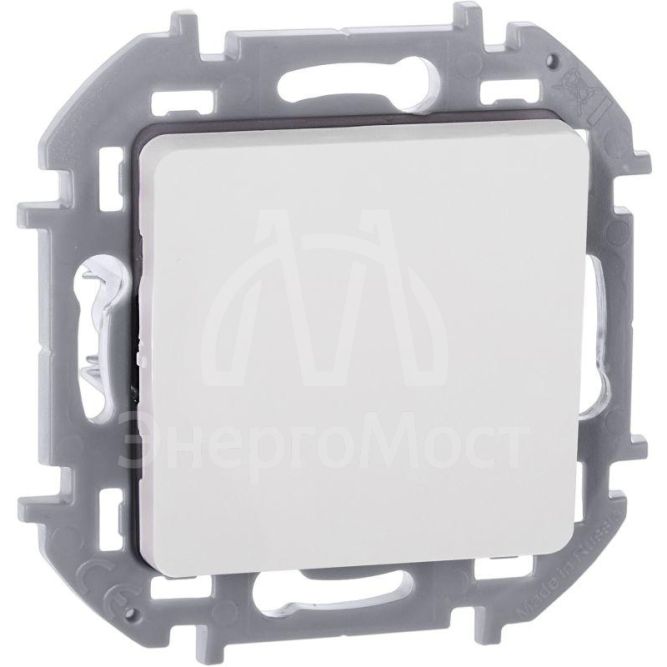 Переключатель 1-кл Inspiria 250В 10AX бел. Leg 673650