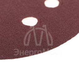 Диск абразивный на ворсовой основе на липучке перфорированный P180 125мм (уп.10шт) Kranz KR-91-1169