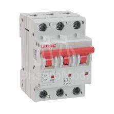 Выключатель автоматический модульный YON MD63-3C16-10 10кА DKC MD63-3C16-10