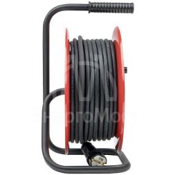 Удлинитель на катушке 4х50м с заземл. 16А IP20 Гефест 2.0 КГ 3х2.5 3.5кВт предохр. PROxima EKF UKG02-16-R325-4-50