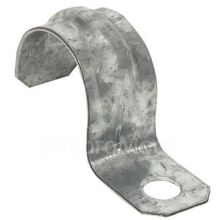 Скоба крепежная однолапковая d19-20мм метал. (уп.10шт) PROxima EKF sm-1-19-20-r