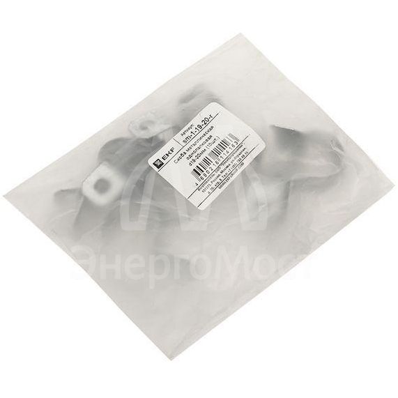 Скоба крепежная однолапковая d19-20мм метал. (уп.10шт) PROxima EKF sm-1-19-20-r