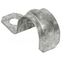 Скоба крепежная однолапковая d19-20мм метал. (уп.10шт) PROxima EKF sm-1-19-20-r