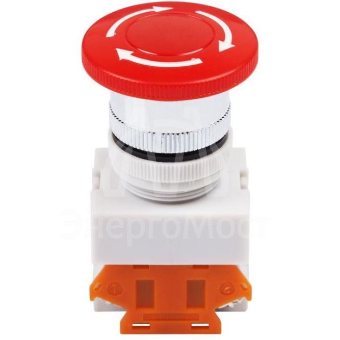 Выключатель-кнопка 10А d22 аварийная остановка красн. Rexant 36-3553