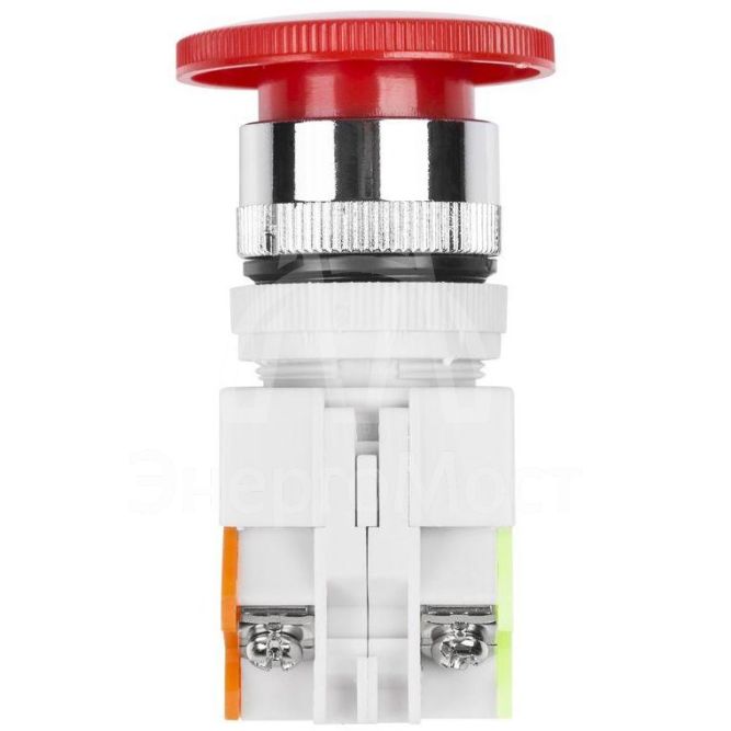 Выключатель-кнопка 10А d22 аварийная остановка красн. Rexant 36-3553