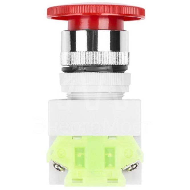 Выключатель-кнопка 10А d22 аварийная остановка красн. Rexant 36-3553