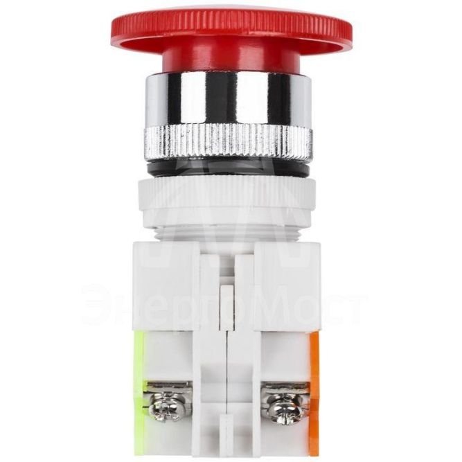 Выключатель-кнопка 10А d22 аварийная остановка красн. Rexant 36-3553