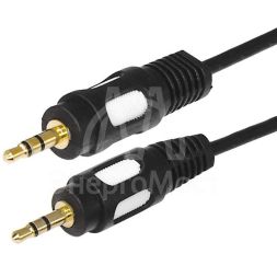 Шнур 3.5 Stereo Plug - 3.5 Stereo Plug 1.5м (GOLD) Rexant 17-4112