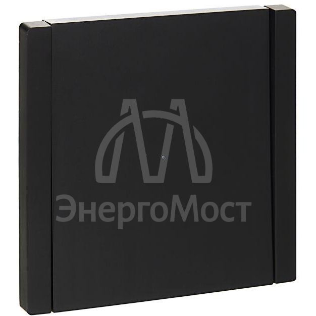 Выключатель проходной 1-кл. СП FORTE&amp;amp;PIANO 10А FP104 с индикацией черн. IEK FP-V12-1-10-1-K02