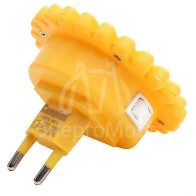 Светильник светодиодный NL-179 &amp;quot;Солнышко&amp;quot; ночник с выкл. 220В Camelion 12535