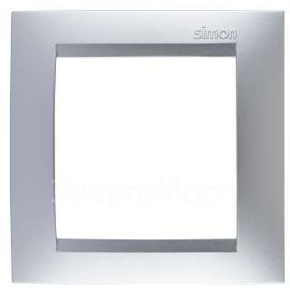 Рамка 1-м Simon15 алюм. Simon 1500610-033