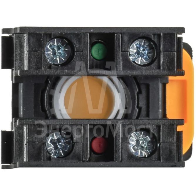 Кнопка d22мм 1НО+1НЗ MASTER желт. IEK MI-BT60-11-3-22-K05