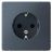 Розетка ArtGallery 16А с заземл. защ. шторки механизм грифель SE GAL000745