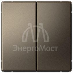 Переключатель 2-кл. ArtGallery (сх. 6/2) 10AX механизм мокко SE GAL000665