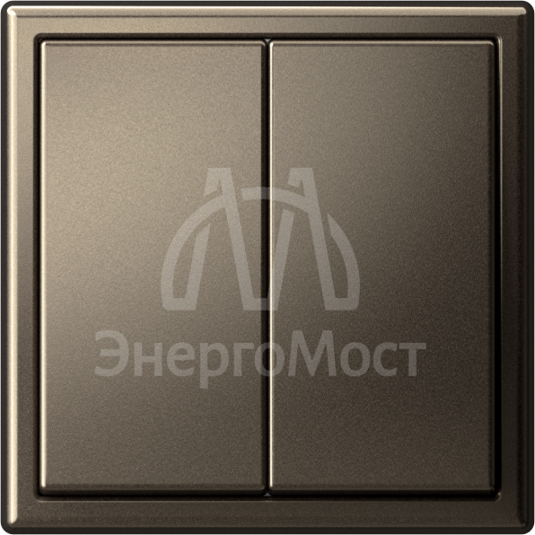 Переключатель 2-кл. ArtGallery (сх. 6/2) 10AX механизм мокко SE GAL000665