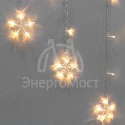Гирлянда &amp;quot;Арка&amp;quot; со звездами 2.5х1.2м 136 LED с контроллером 8 режимов 230В теплый бел. Neon-Night 255-076
