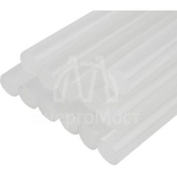 Стержень клеевой d11мм L100мм прозр. (блист.12шт) Rexant 09-1220