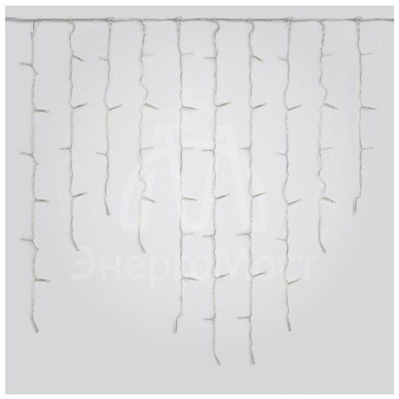 Бахрома LED с эффектом мерцания ULD-B2007-100/TTK WHITE IP44 2м соедин. 100 диодов бел. свет провод прозр. Uniel UL-00007209