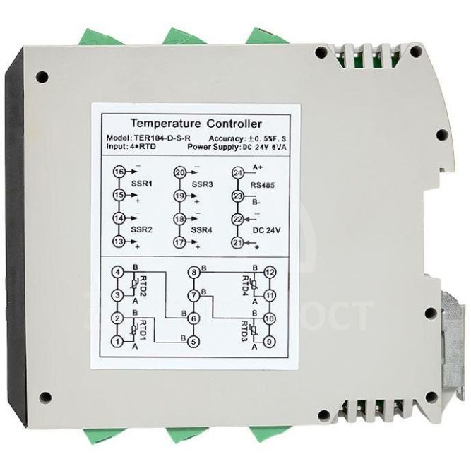 Измеритель-регулятор температуры EKF TER104-D-S-R