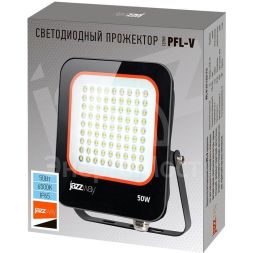 Прожектор светодиодный PFL-V 50Вт 6500К IP65 JazzWay 5039735