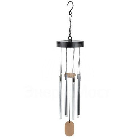 Светильник садовый ERASF22-46 Солнечный ветер RGB 6LED 70см на солнечной батарее d13.5см ЭРА Б0057664