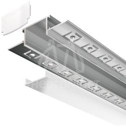Профиль алюминиевый скрытого монтажа 61х14 Maytoni ALM011S-2M