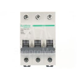 Выключатель автоматический 3п City9 Set (АВ) С 63А 6кА 400В SE C9F36363
