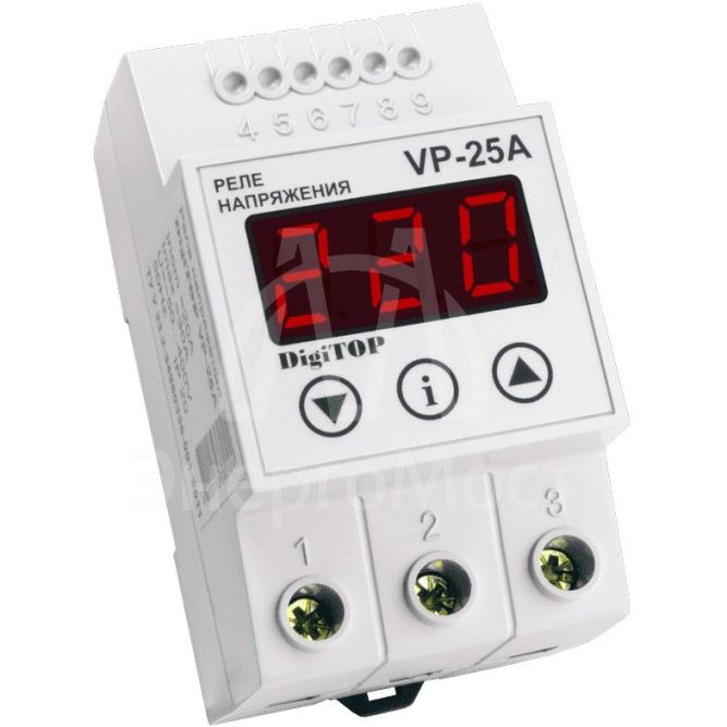 Реле напряжения DigiTOP VP-25A 46-114