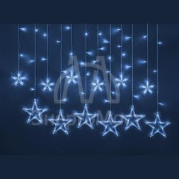 Гирлянда 93 681 NGF-D025-04 (бахрома звезды B 138 2.5х0.6м IP20 TR) Navigator 93681
