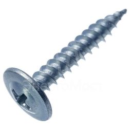 Саморез 4.2х19 металл-металл с прессшайбой цинк (уп.200шт) коробка СТРОЙМЕТИЗ UTORM2050074