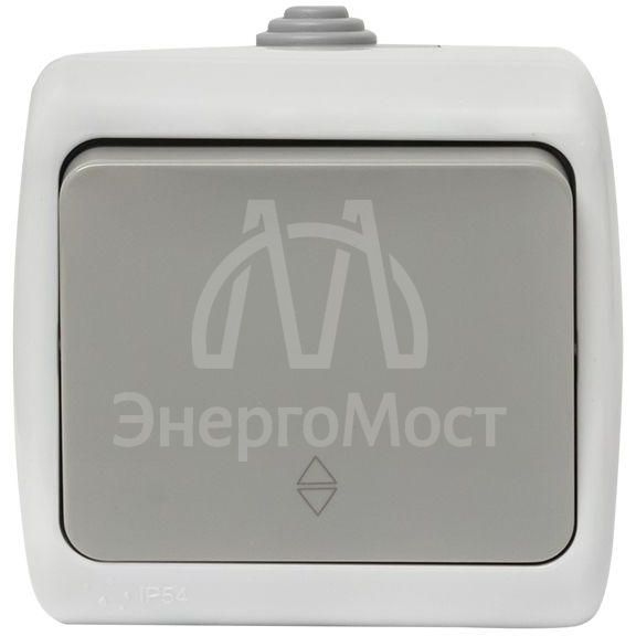 Переключатель проходной 1-кл. ОП Мурманск 10А IP54 сер. EKF EFV10-025-30-54