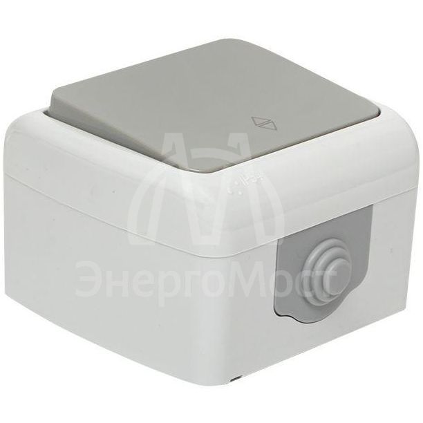 Переключатель проходной 1-кл. ОП Мурманск 10А IP54 сер. EKF EFV10-025-30-54