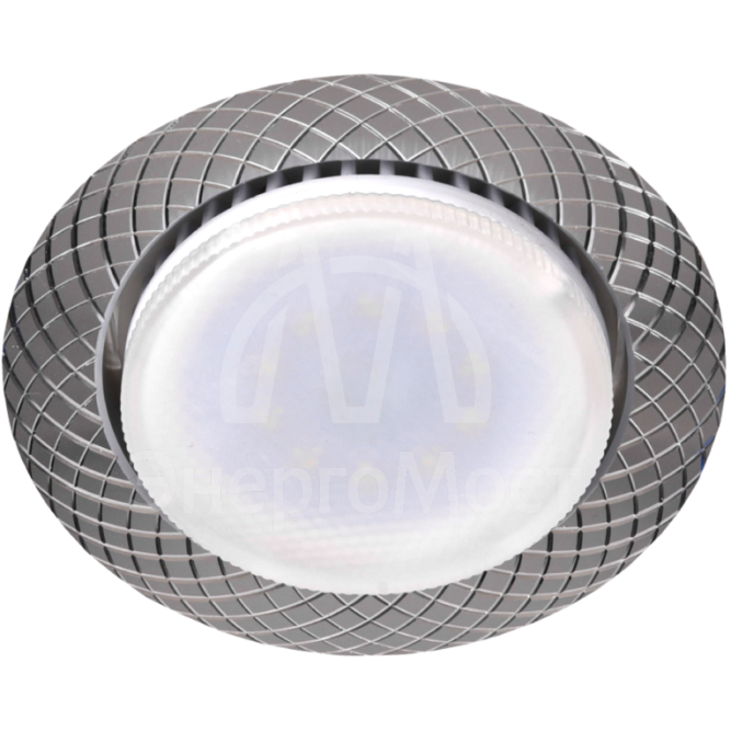 Светильник KL 76 AL/SL /1 под лампу Gx53 220В 13Вт серебро Эра Б0048961