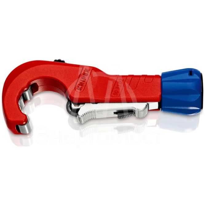 Труборез для стали и цветных металлов рез: d 6-35мм (1/4дюйм-1 3/8дюйм) толщина стенок до 2мм L-260мм Knipex KN-903102SB