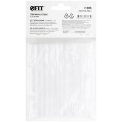 Стержень клеевой 7х100мм бесцвет. (уп.12шт) FIT 14408
