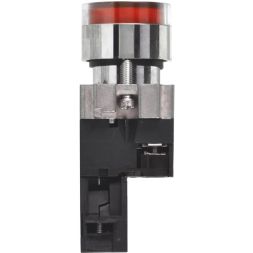 Кнопка LAY5-BW3461 с подсв. красн. 1з IEK BBT50-BW-K04
