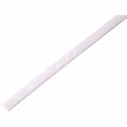Трубка термоусадочная 5.0/2.5 1м бел. (уп.50шт) Rexant 20-5001