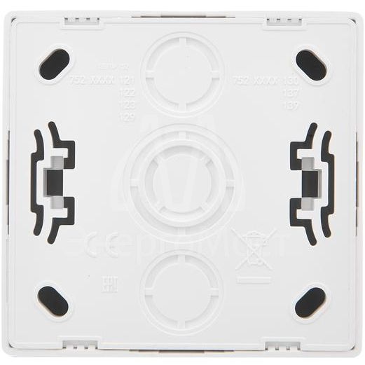 Розетка комп 1-мест. LETO бел. LEZARD 752-0200-139