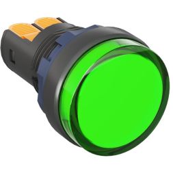 Индикатор сигнальный со встроенным диодом 220В зел. DKC M22L-F220GPP