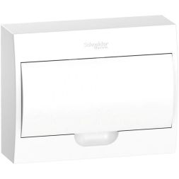 Бокс ОП Easy9 навес. с бел. двер. 1 ряд 12мод IP40 IK07 63А 2 клеммы SchE EZ9E112P2SRU