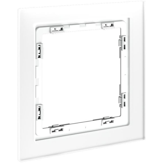 Рамка 1-м S70 стеклян. бел. матов. Voltum VLS110102