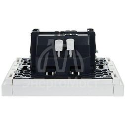 Выключатель проходной 1-кл. СП FORTE&amp;amp;PIANO 10А FP204 с индикацией бел. IEK FP-V12-1-10-1-K01