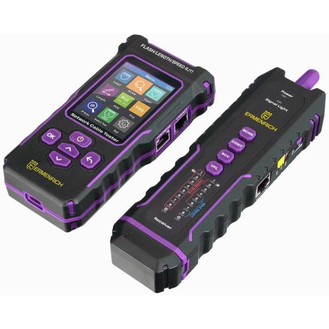 Тестер кабельный многофункциональный NetGeeks NP50 Ermenrich 84555