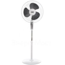 Вентилятор напольный DX-1608R 40Вт 220В с пультом и таймером бел./черн. DUX 60-0210