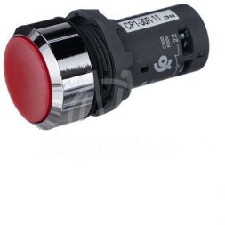 Кнопка CP1-30R-11 без фикс. 1HO+1H3 красн. ABB 1SFA619100R3071