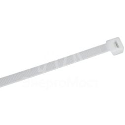 Хомут 7.6х300мм P6.6 стандартный бел. (уп.100шт) IEK UHH30-D076-300-100-K01