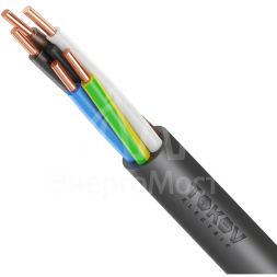 Кабель TOKOV ELECTRIC ВВГнг(А)-LSLTx 5х1.5 ОК (N PE) 0.66кВ (м) УТ000030900